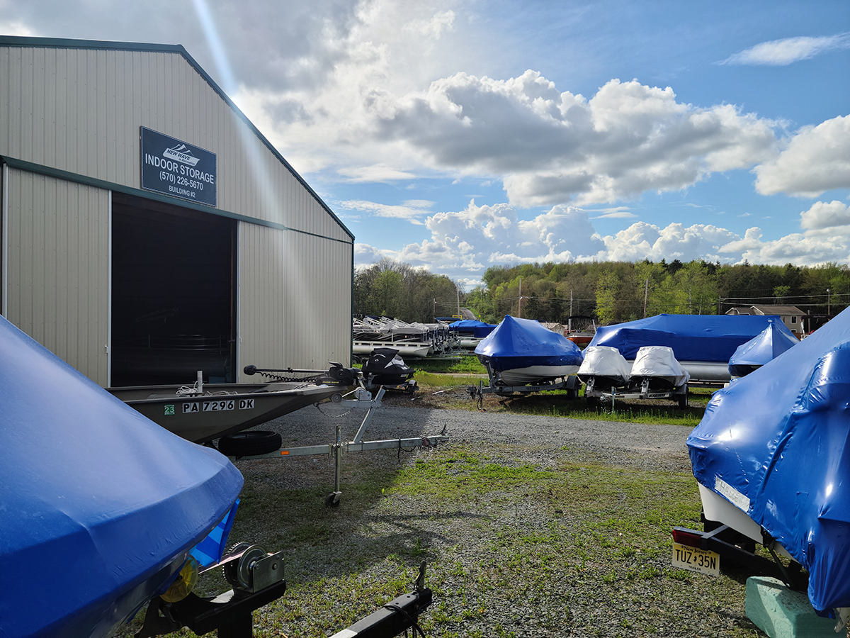 Outdoor Boat Storage