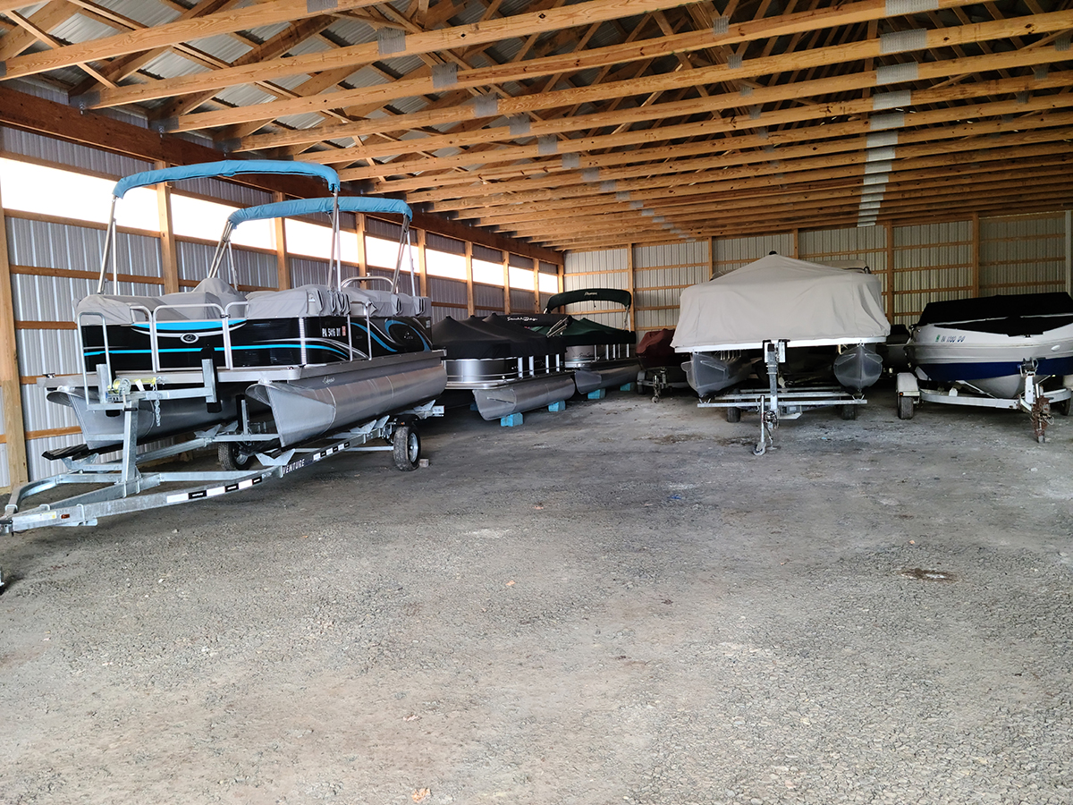 Indoor Boat Storage